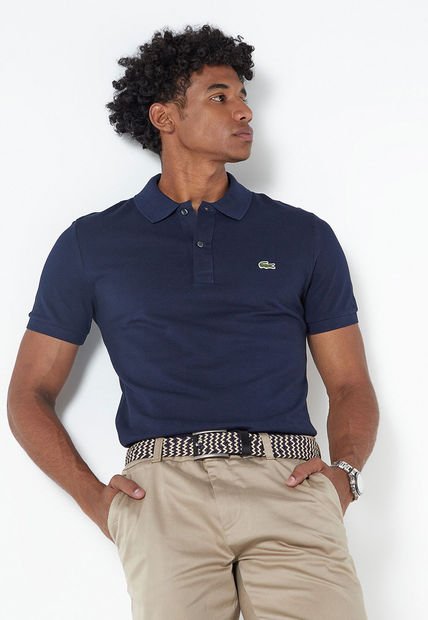 Polo Azul Navy Lacoste