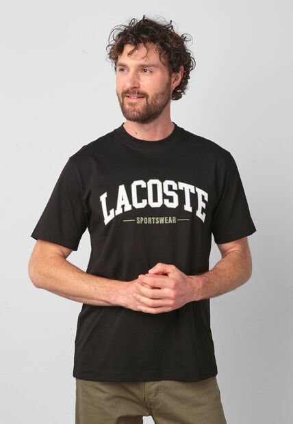 Camiseta LACOSTE Negro