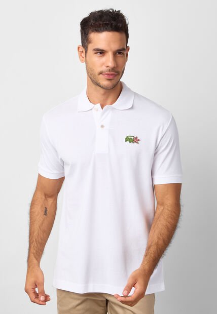 Polo LACOSTE Blanco