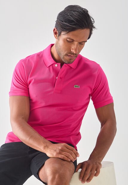 Polo LACOSTE L.12.12 Fucsia