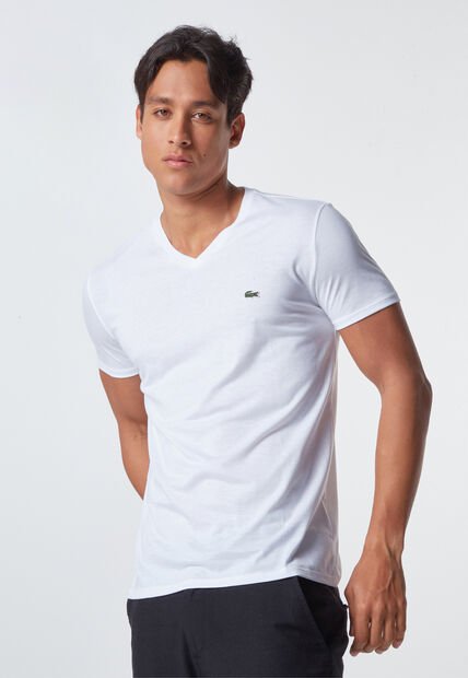 Camiseta LACOSTE  Blanco