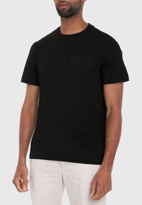 ​Camiseta Negro Lacoste