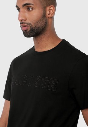 ​Camiseta Negro Lacoste