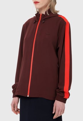 Chaqueta Vinotinto-Rojo Lacoste
