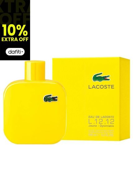 Perfume L.12.12 Jaune - Optimistic De Lacoste Para Hombre 100 Ml