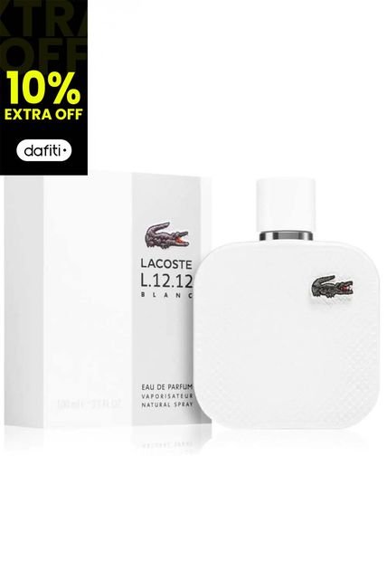 Perfume L.12.12 Blanc Edp De Lacoste Para Hombre 100 Ml