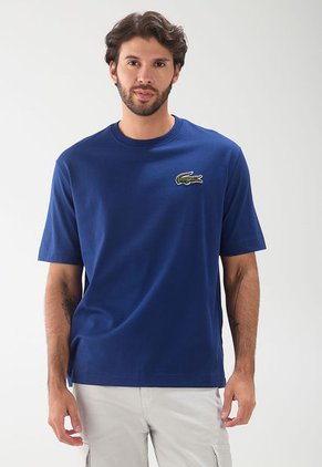 Camiseta Azul Navy Lacoste