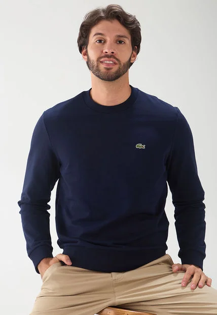 Buzo Azul Navy Lacoste