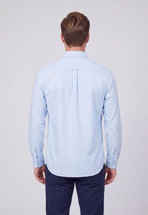 Camisa LACOSTE Oxford  Azul