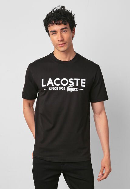 Camiseta LACOSTE Negro