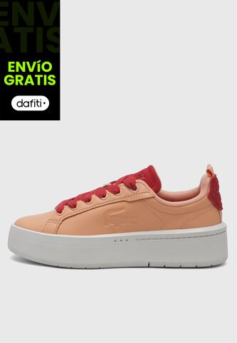 Tenis Lifestyle LACOSTE Carnaby Naranja Lacoste