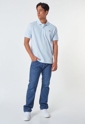 Polo LACOSTE Original L.12.12 Celeste