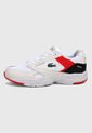 Tenis Blanco-Rojo-Negro Lacoste de Lacoste