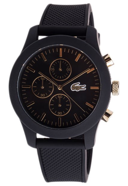Reloj Negro Lacoste