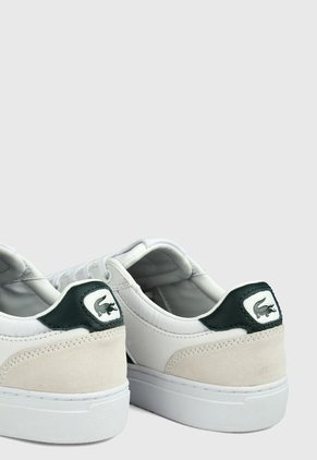 Tenis Blanco-Verde Lacoste