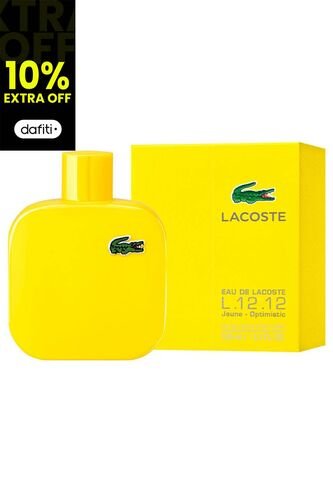 Perfume L.12.12 Jaune - Optimistic De Lacoste Para Hombre 100 Ml Lacoste