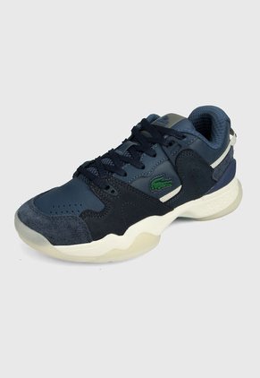 Tenis Azul-Blanco Lacoste