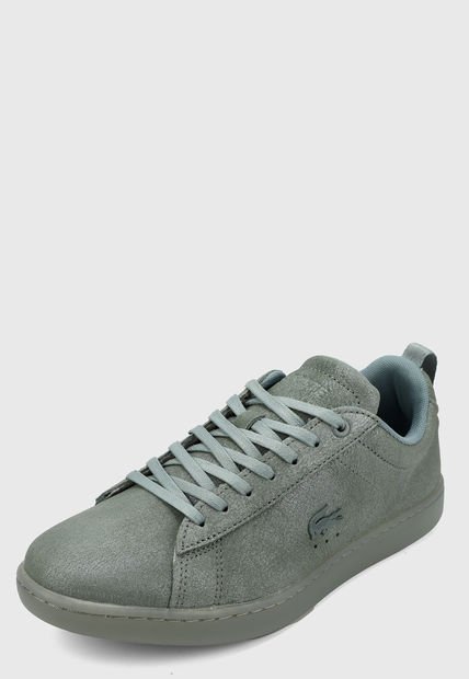 Tenis Verde-Gris Lacoste Carnavy Evo
