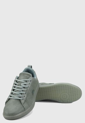 Tenis Verde-Gris Lacoste Carnavy Evo