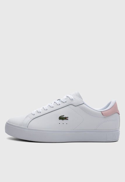 Tenis Casual LACOSTE Powercourt Graphic Blanco