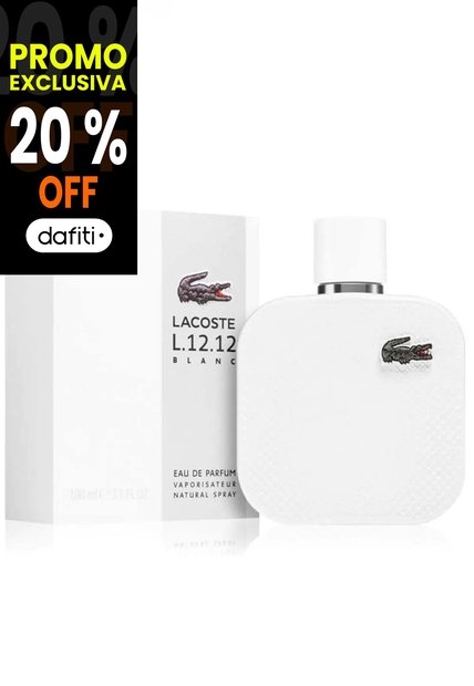 Perfume L.12.12 Blanc Edp De Lacoste Para Hombre 100 Ml
