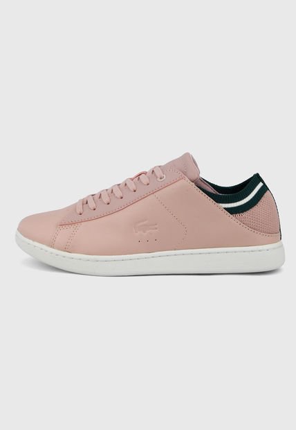 Tenis Rosa-Blanco-Verde Lacoste Carnavy Evo - Compra Ahora | Dafiti Colombia