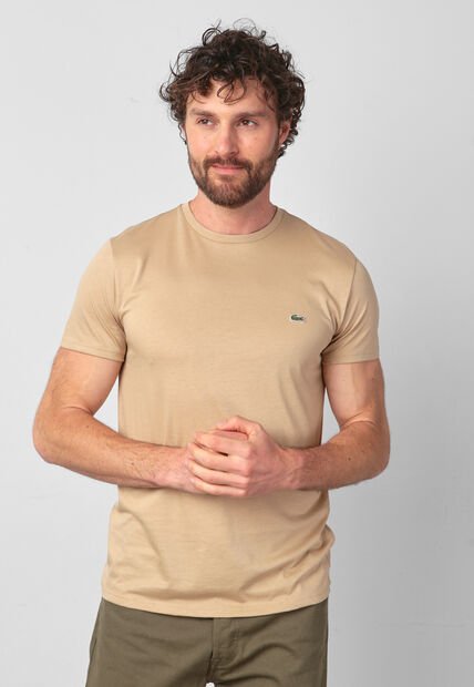 Camiseta LACOSTE Caqui