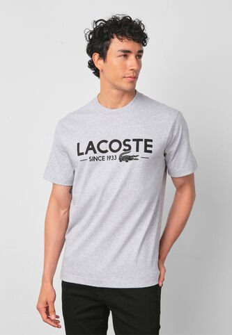 Camiseta LACOSTE Gris Lacoste