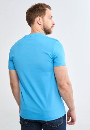 Camiseta LACOSTE Sport x Novak Djokovic Celeste