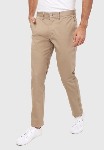 Pantalón Beige Lacoste