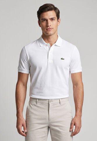 Polo LACOSTE Blanco Lacoste