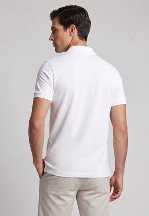 Polo LACOSTE Blanco