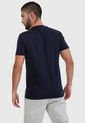 Camiseta Azul Oscuro-Blanco Lacoste de Lacoste