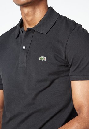 Polo Negro Lacoste