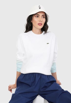 Buzo Blanco-Azul Lacoste