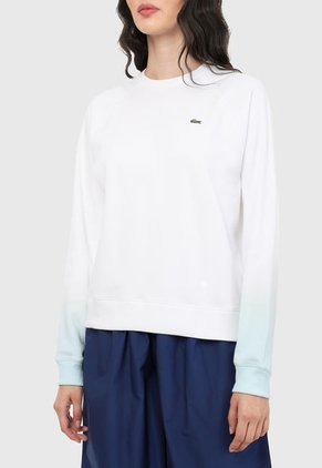 Buzo Blanco-Azul Lacoste
