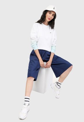 Buzo Blanco-Azul Lacoste