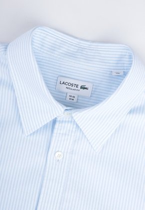 Camisa LACOSTE Oxford Azul