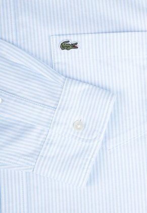Camisa LACOSTE Oxford Azul