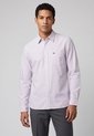 Camisa LACOSTE Oxford Rosa de Lacoste