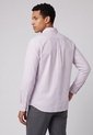 Camisa LACOSTE Oxford Rosa de Lacoste