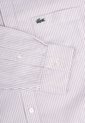 Camisa LACOSTE Oxford Rosa de Lacoste