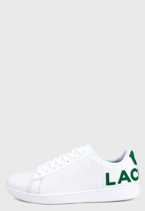 Tenis Blanco-Verde Lacoste