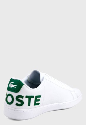Tenis Blanco-Verde Lacoste