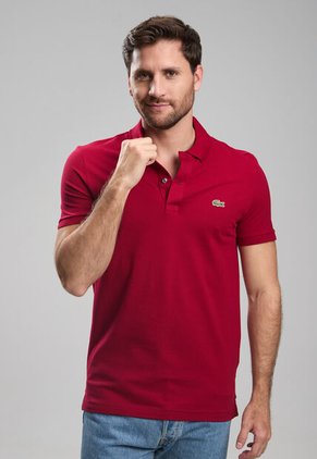 Polo LACOSTE L.12.12 Borgoña