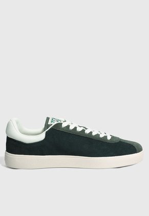 Tenis Lifestyle Verde-Marfil Lacoste Baseshot