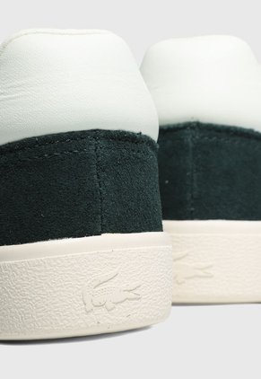 Tenis Lifestyle Verde-Marfil Lacoste Baseshot