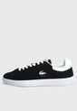 Tenis Lifestyle Negro-Blanco-Verde Lacoste Baseshot de Lacoste