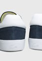Tenis Lifestyle Azul Navy-Blanco-Verde Lacoste Baseshot de Lacoste