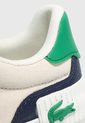 Tenis Lifestyle Beige-Azul-Verde Lacoste L004 de Lacoste
